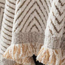 Herringbone Couch Cover in a styled living space — sofa protection throw, Japandi Australia