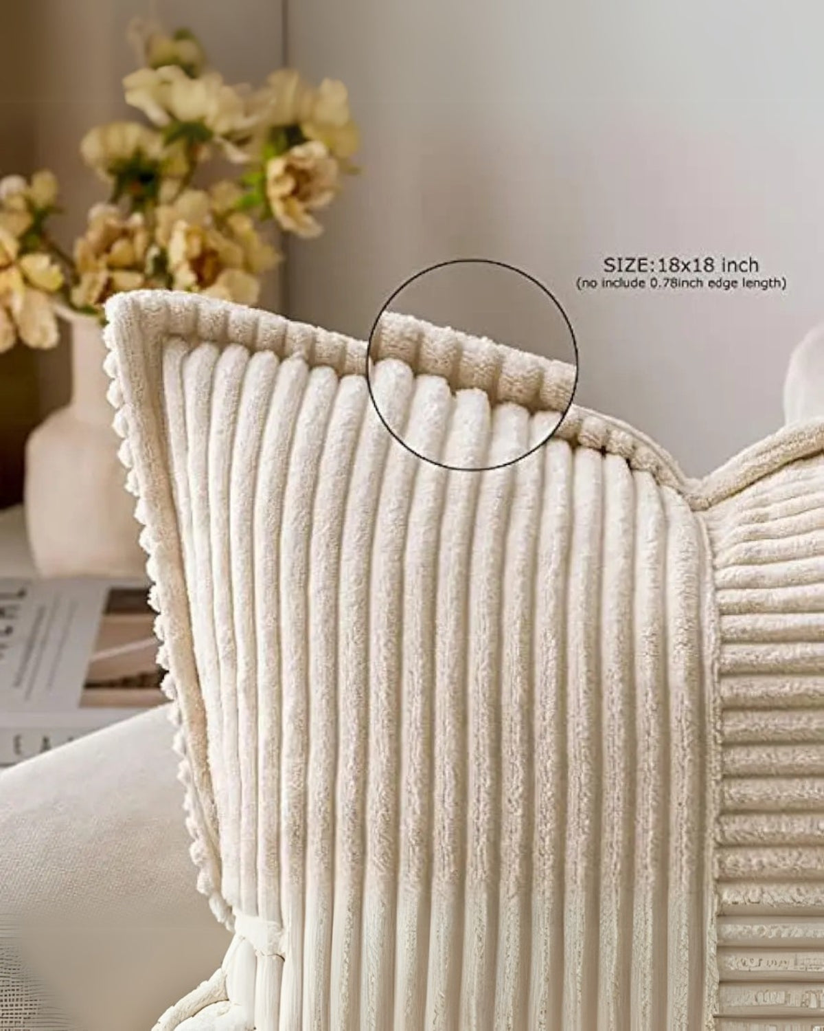 Koshi Corduroy Cushion Cover