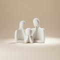 White Three-Person