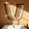 U-Shaped Wall Hanging Brown