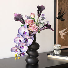 Ceramic bubble vase detail — smooth matte glaze finish, Japandi vase Australia