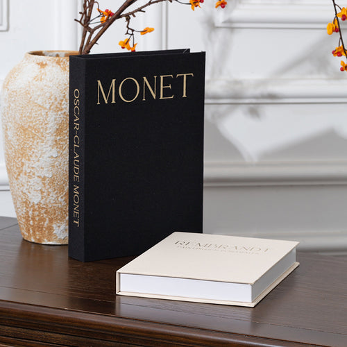 Decorative Linen Book Box