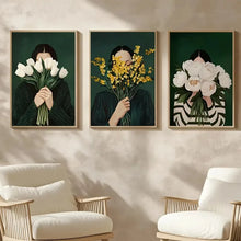 Abstract Figure Canvas Print