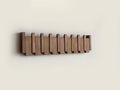 Walnut Wood / 4 Hooks