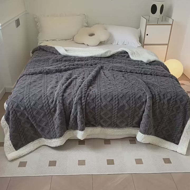 Sherpa Throw Blanket